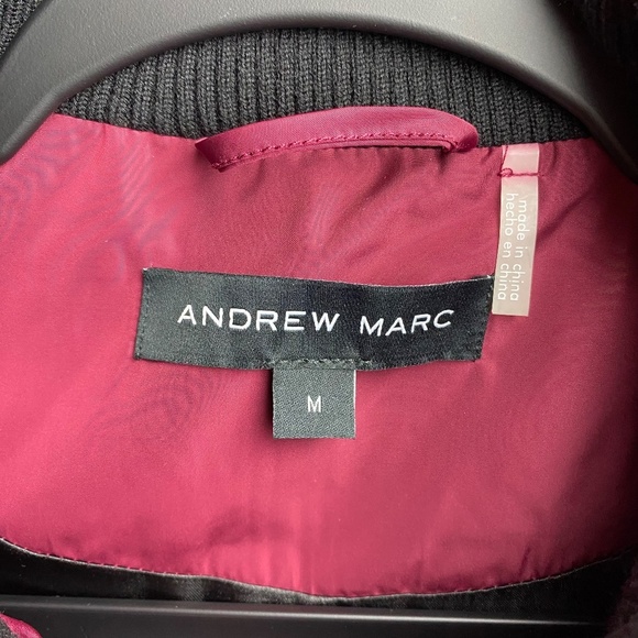 NWT Andrew Marc Womenʻs Quilted Puffer Vest Jacket Medium - Picture 4 of 16